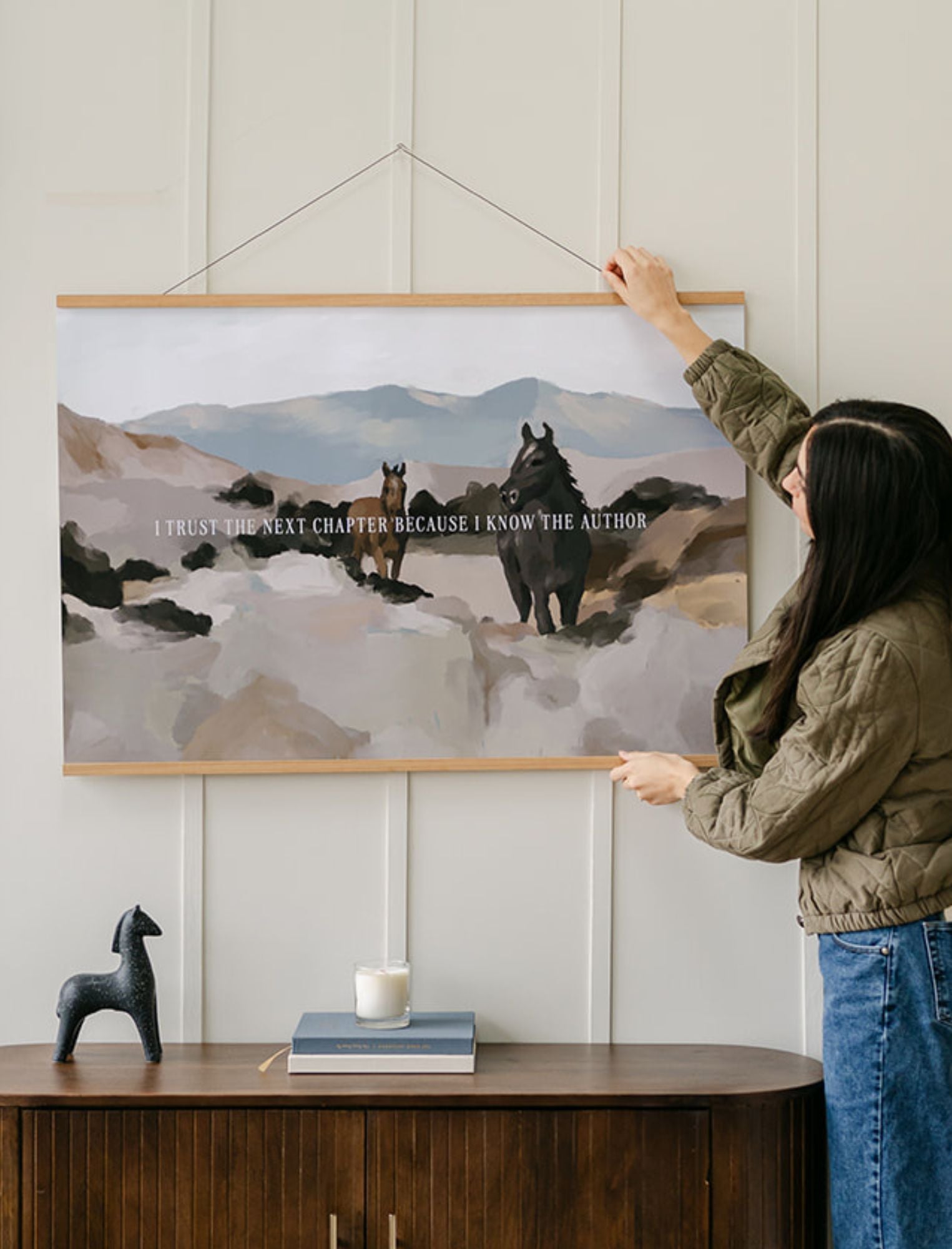 Horizontal Poster: I trust the next chapter