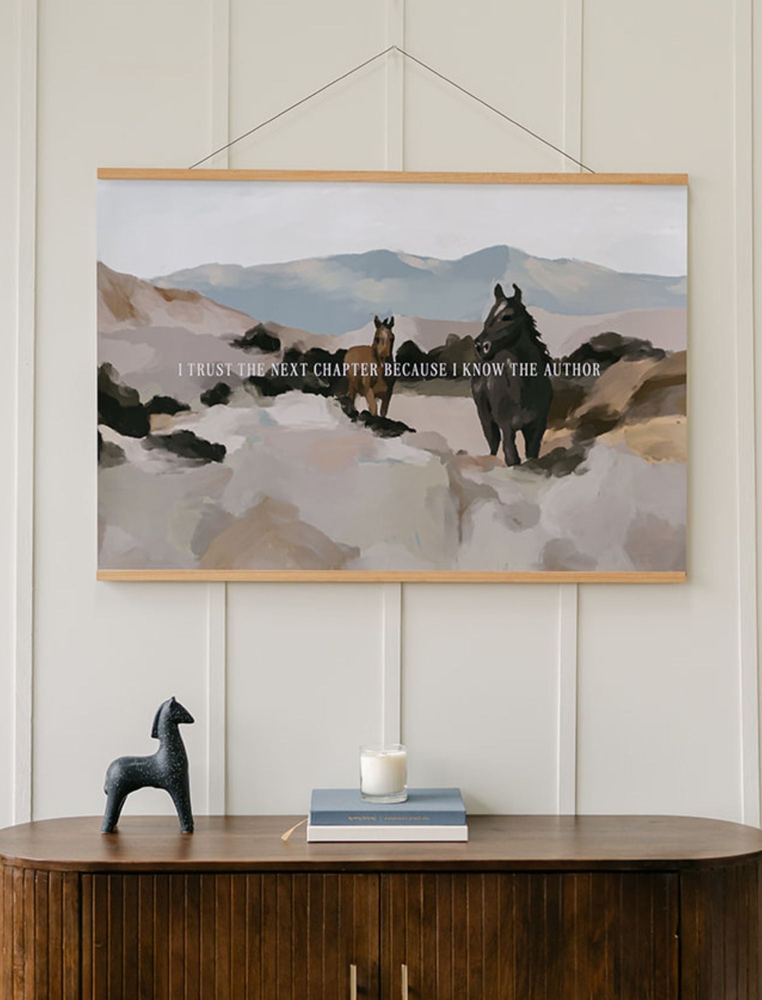 Horizontal Poster: I trust the next chapter