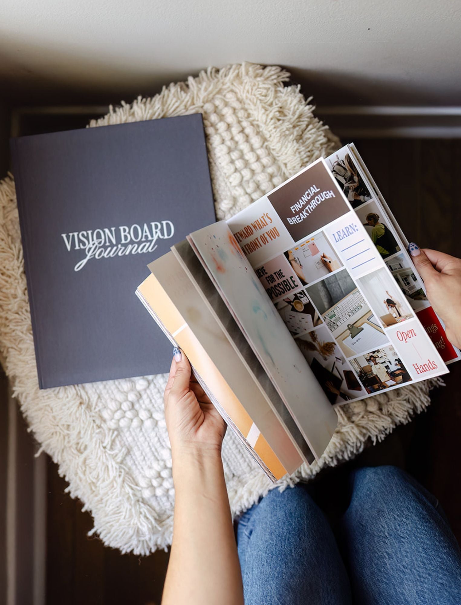 Christian Vision Board Journal & Book Combo