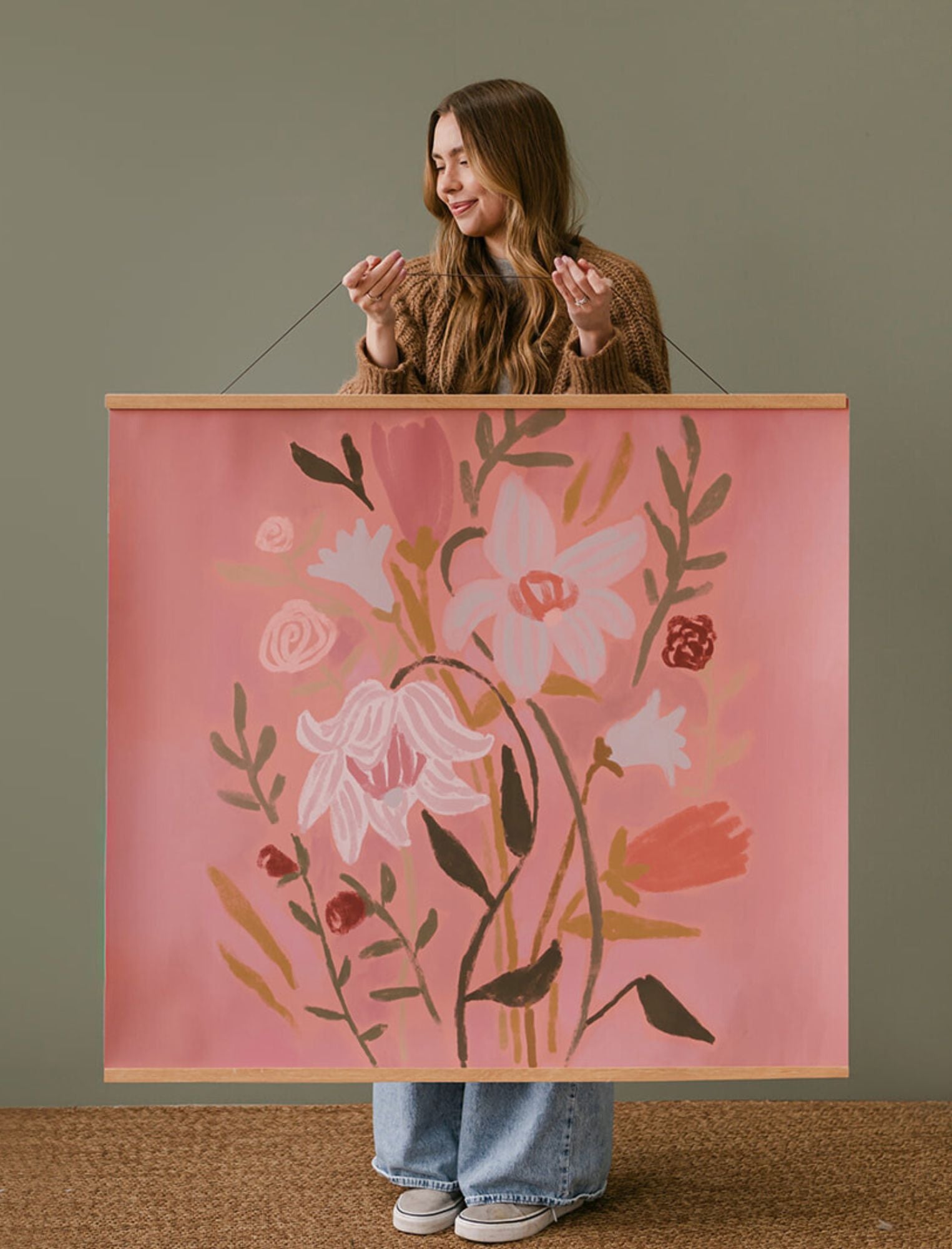 Large Poster: Spring Flowers