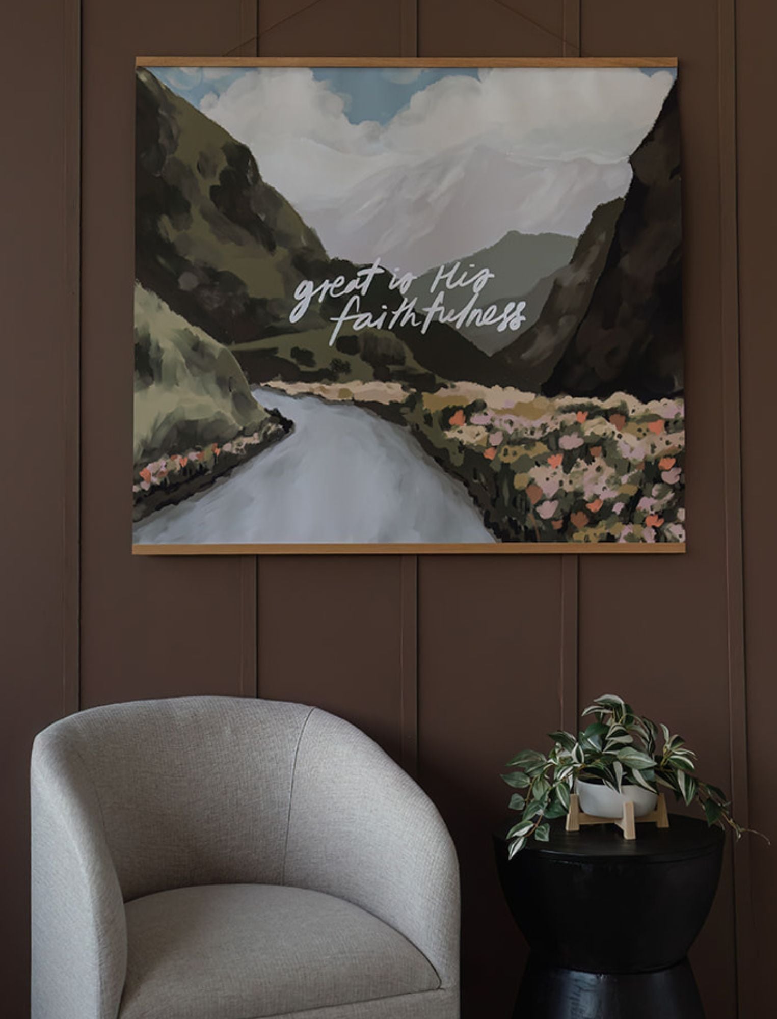 Large Poster: Great is Thy Faithfulness
