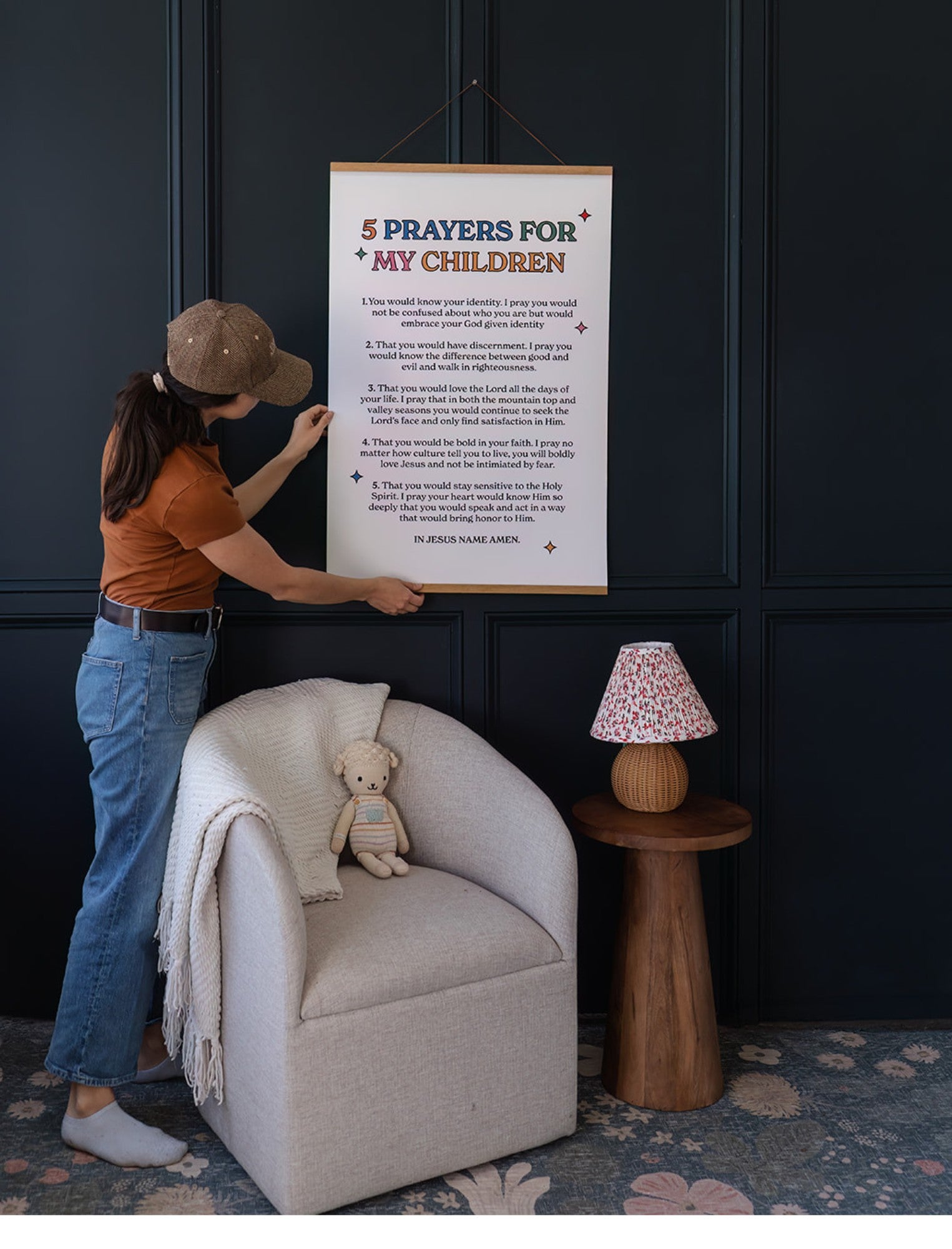 Poster: 5 Prayers for my children