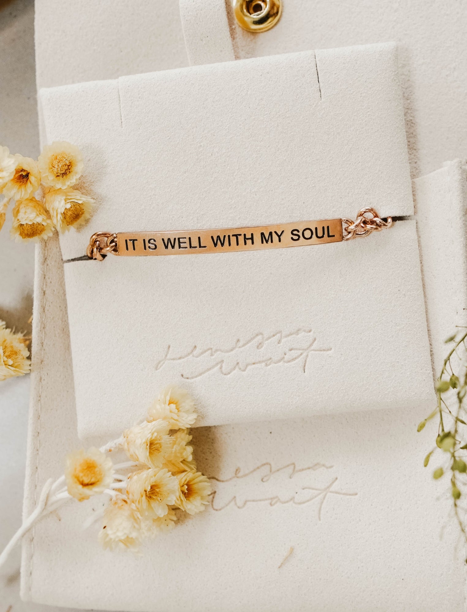 Bracelet: It is well with my soul