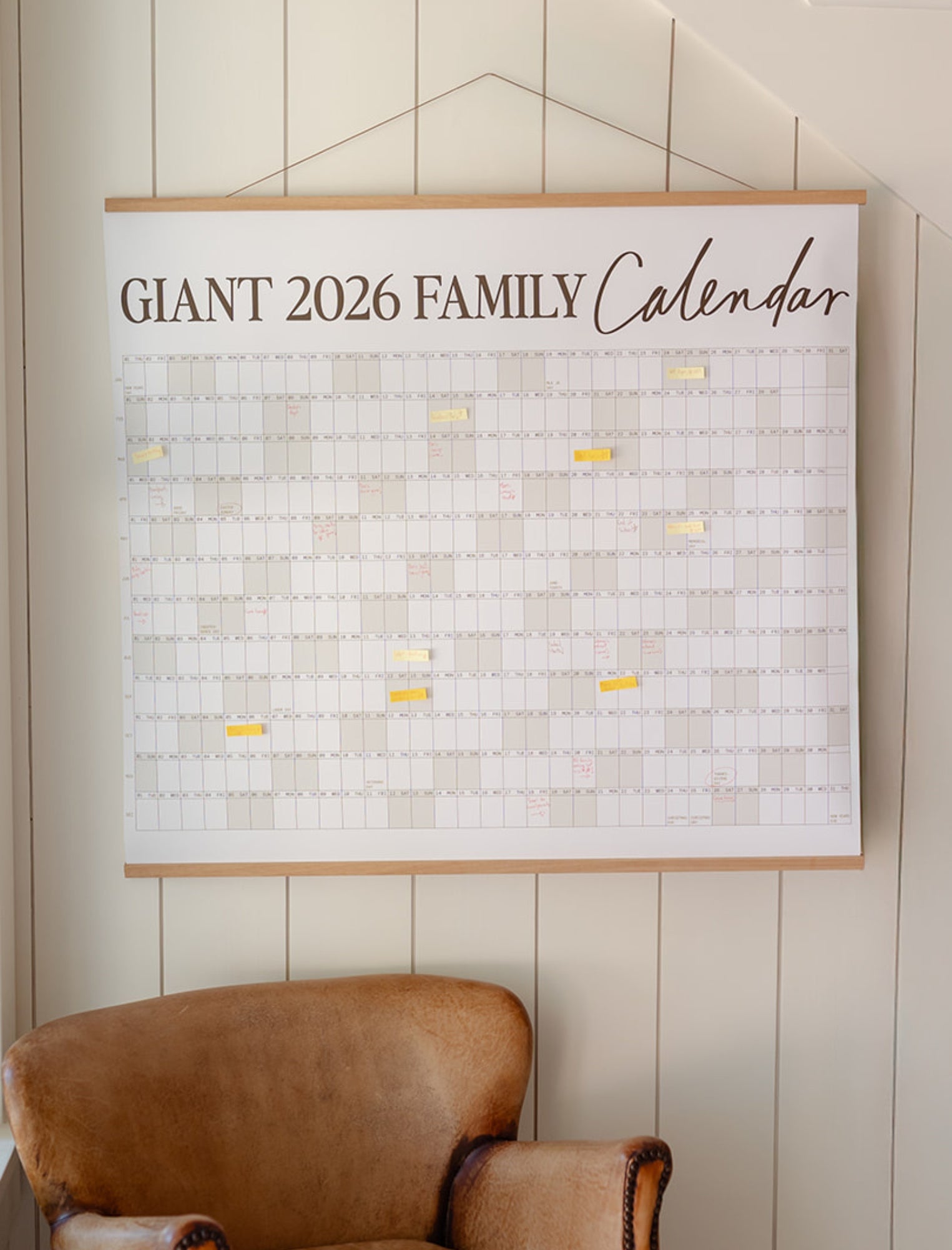 Giant 2026 Family Calendar