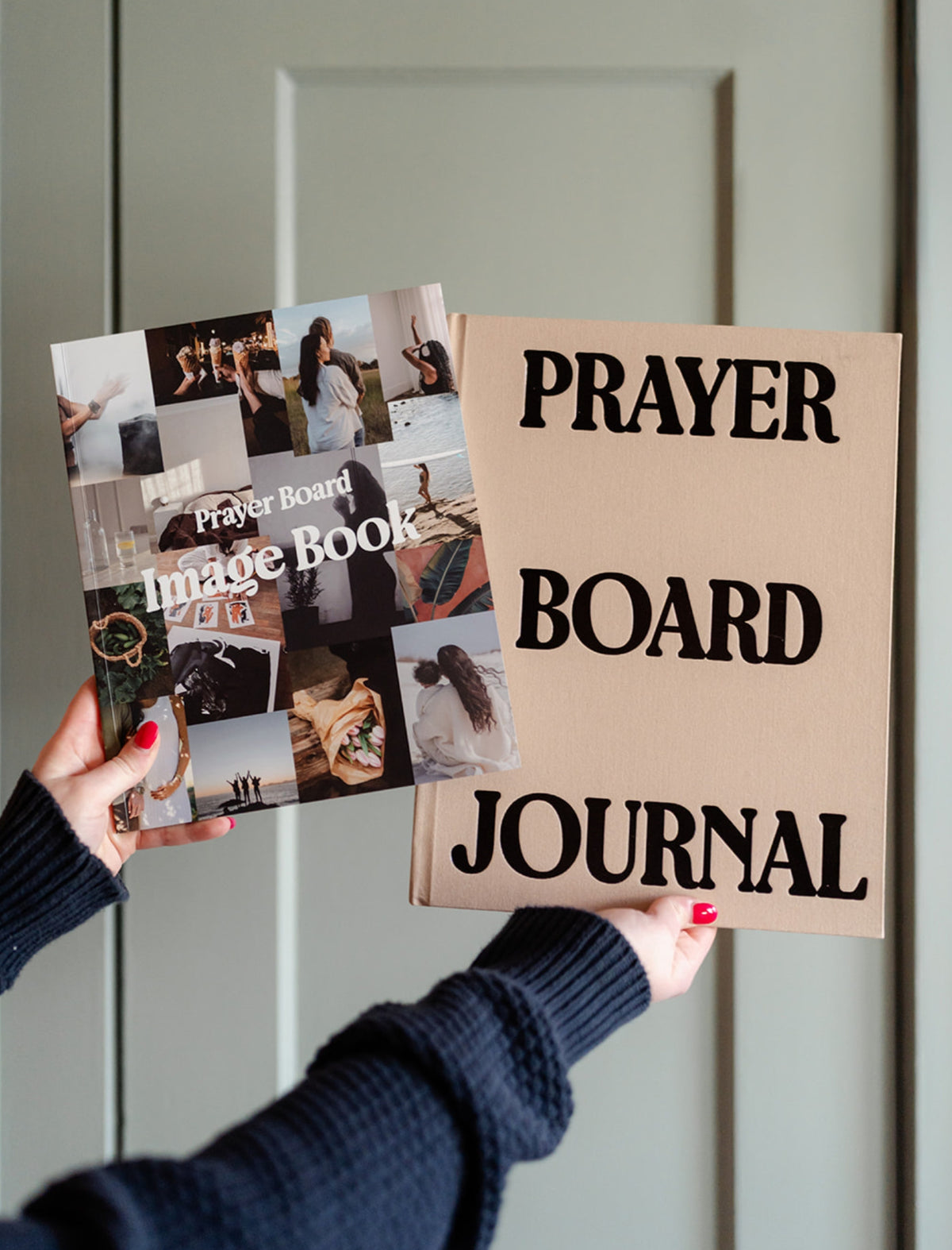 Prayer Board Journal & Prayer Board Image Book Combo