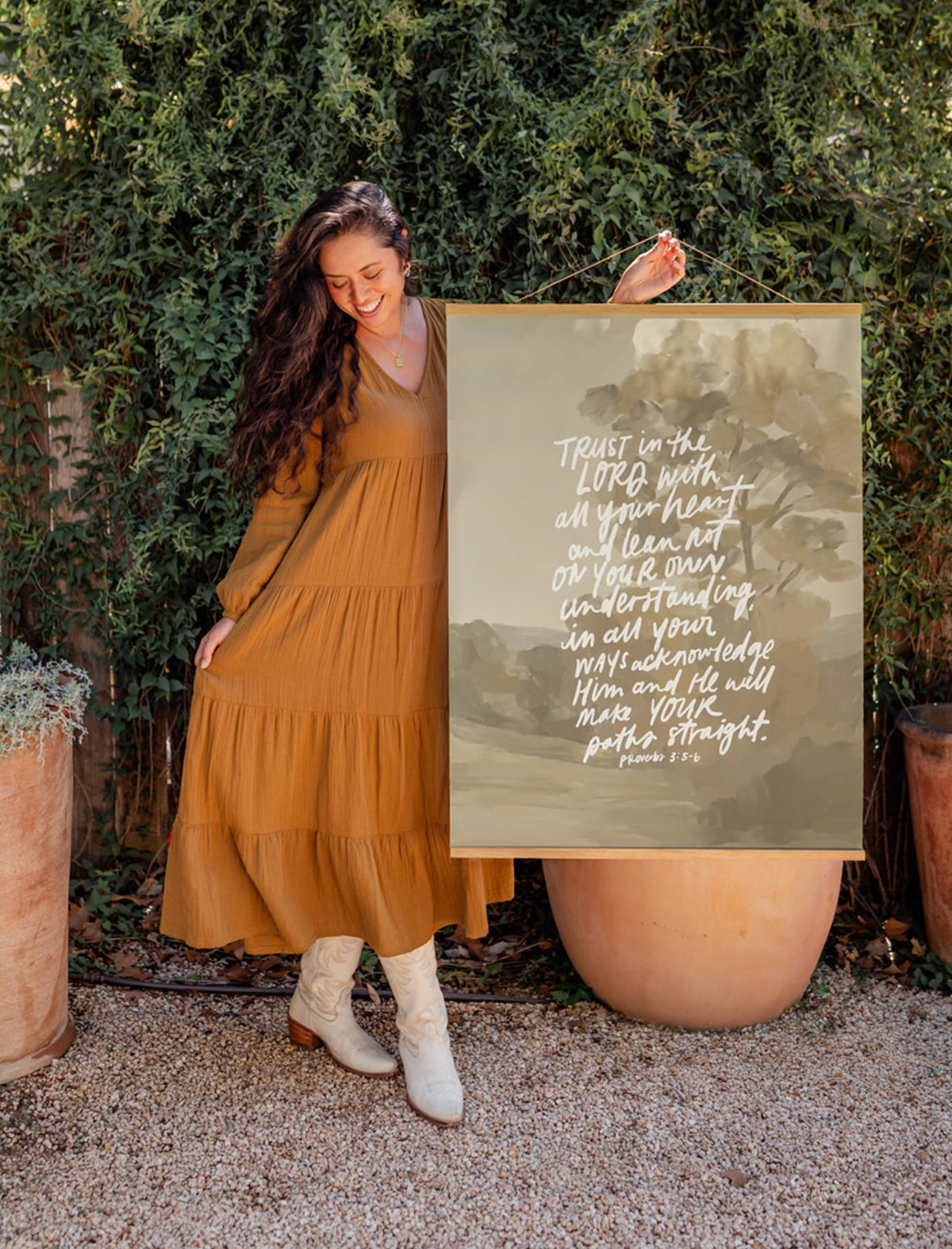 Large Poster: Trust in the Lord