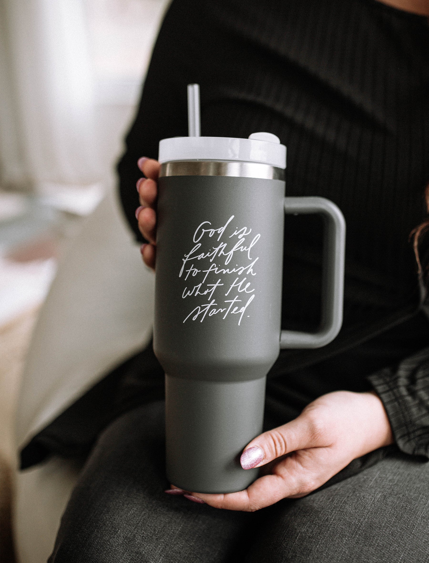 Tumbler: God is faithful