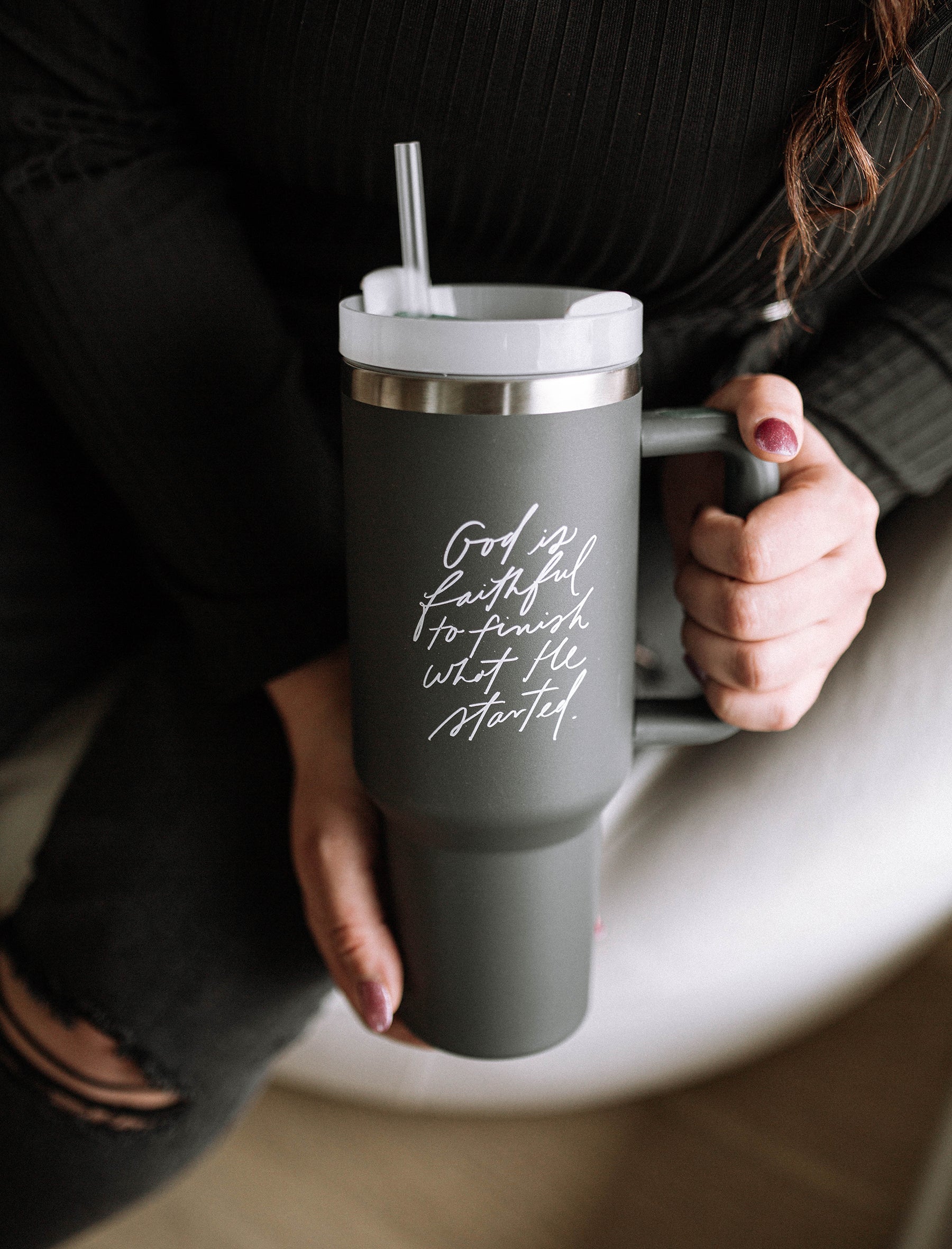 Tumbler: God is faithful