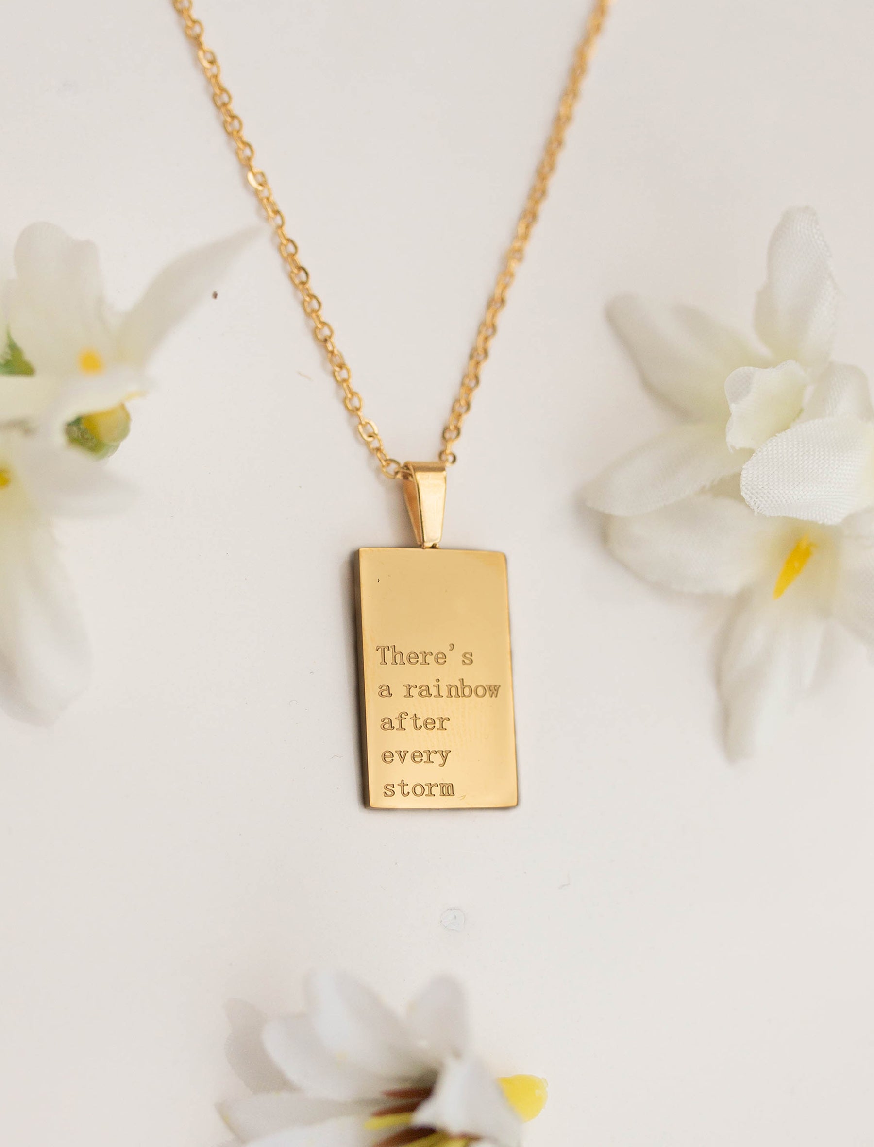 Necklace: There's a rainbow after every storm