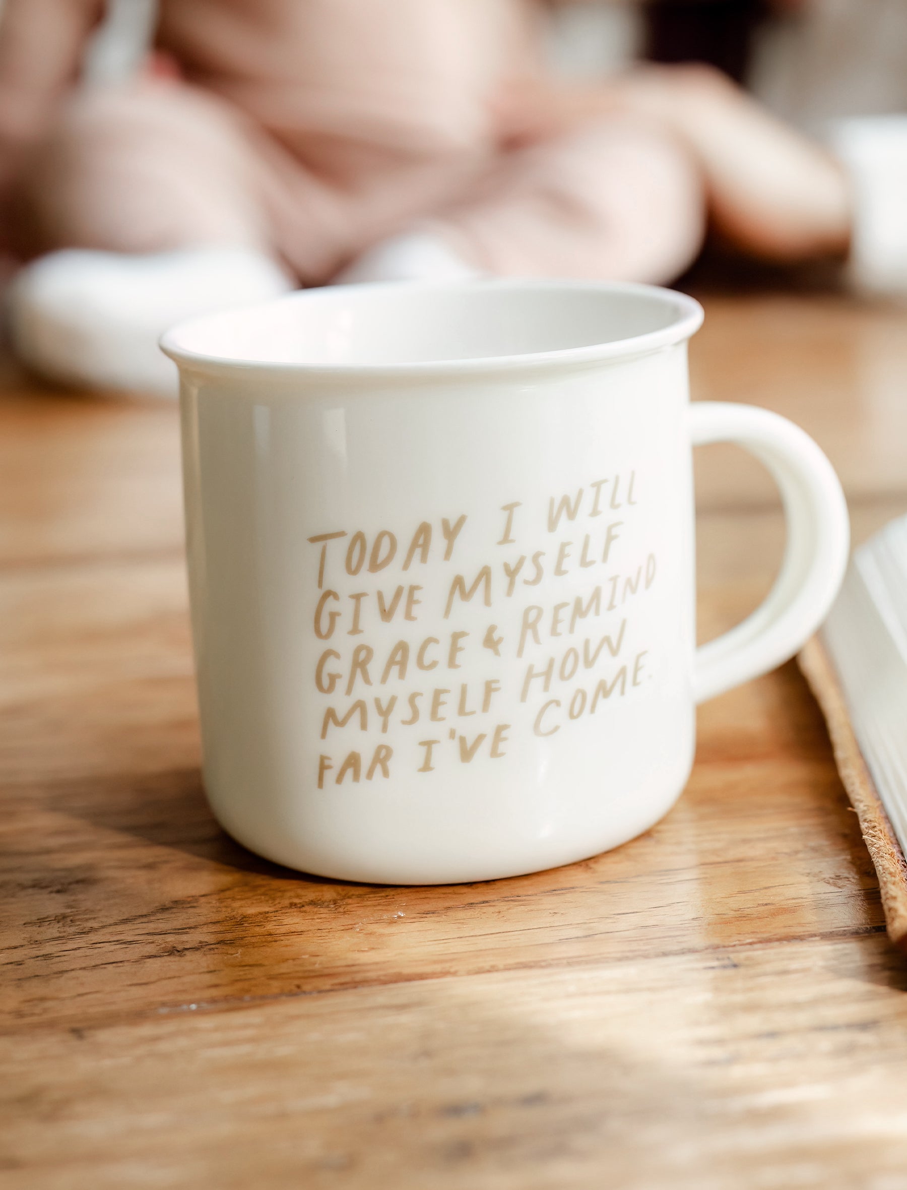 Mug: Today I will give myself grace