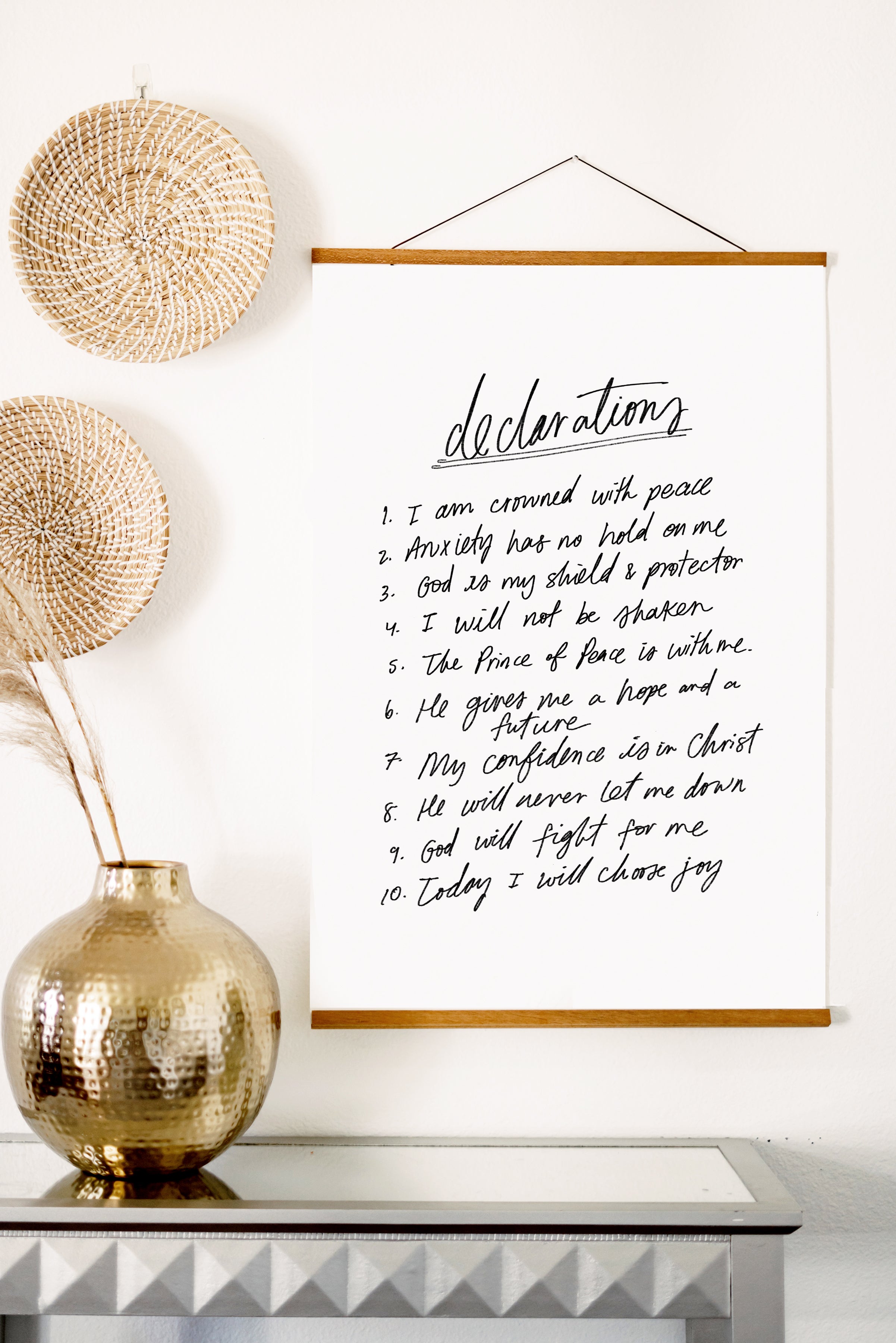 Poster: Declarations