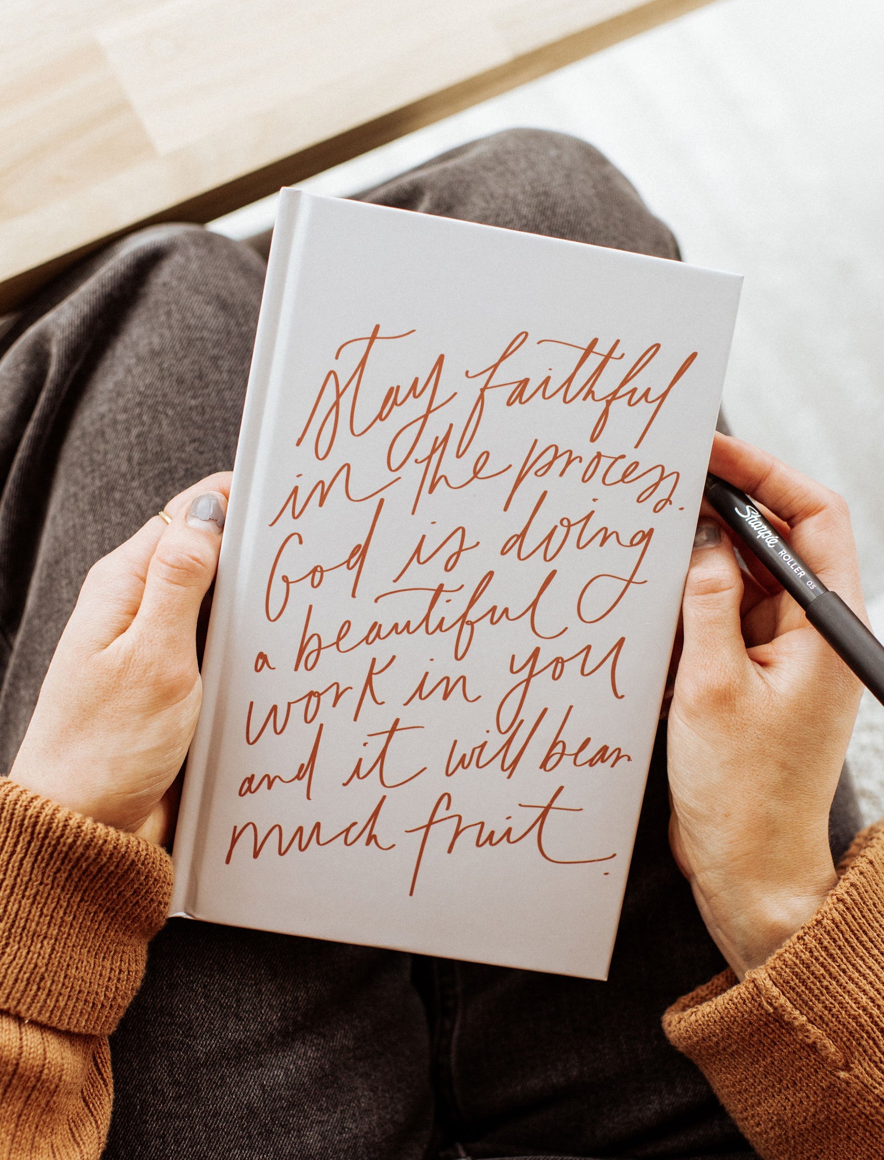 Hardcover Journal: Stay Faithful