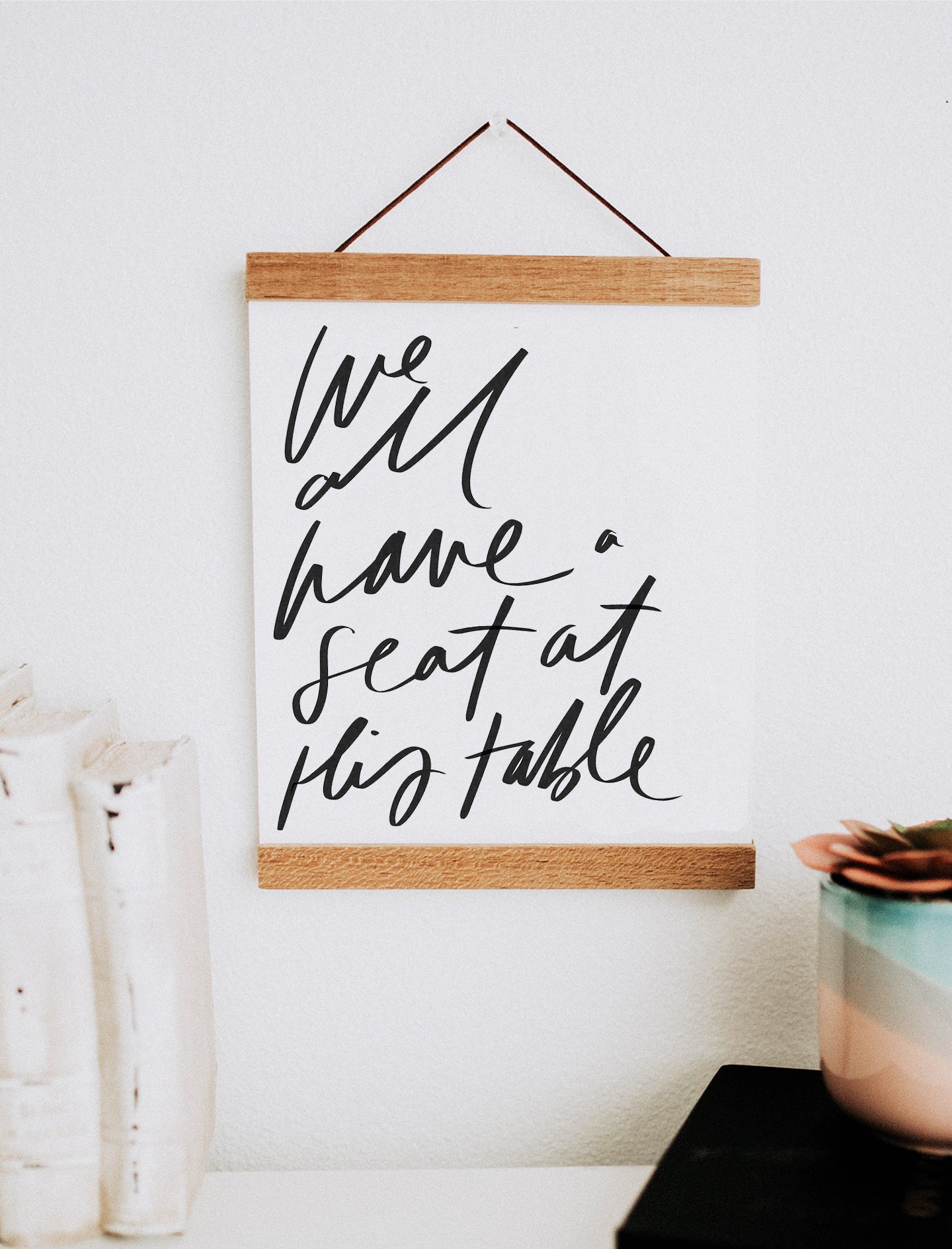 8x10 We All Have A Seat