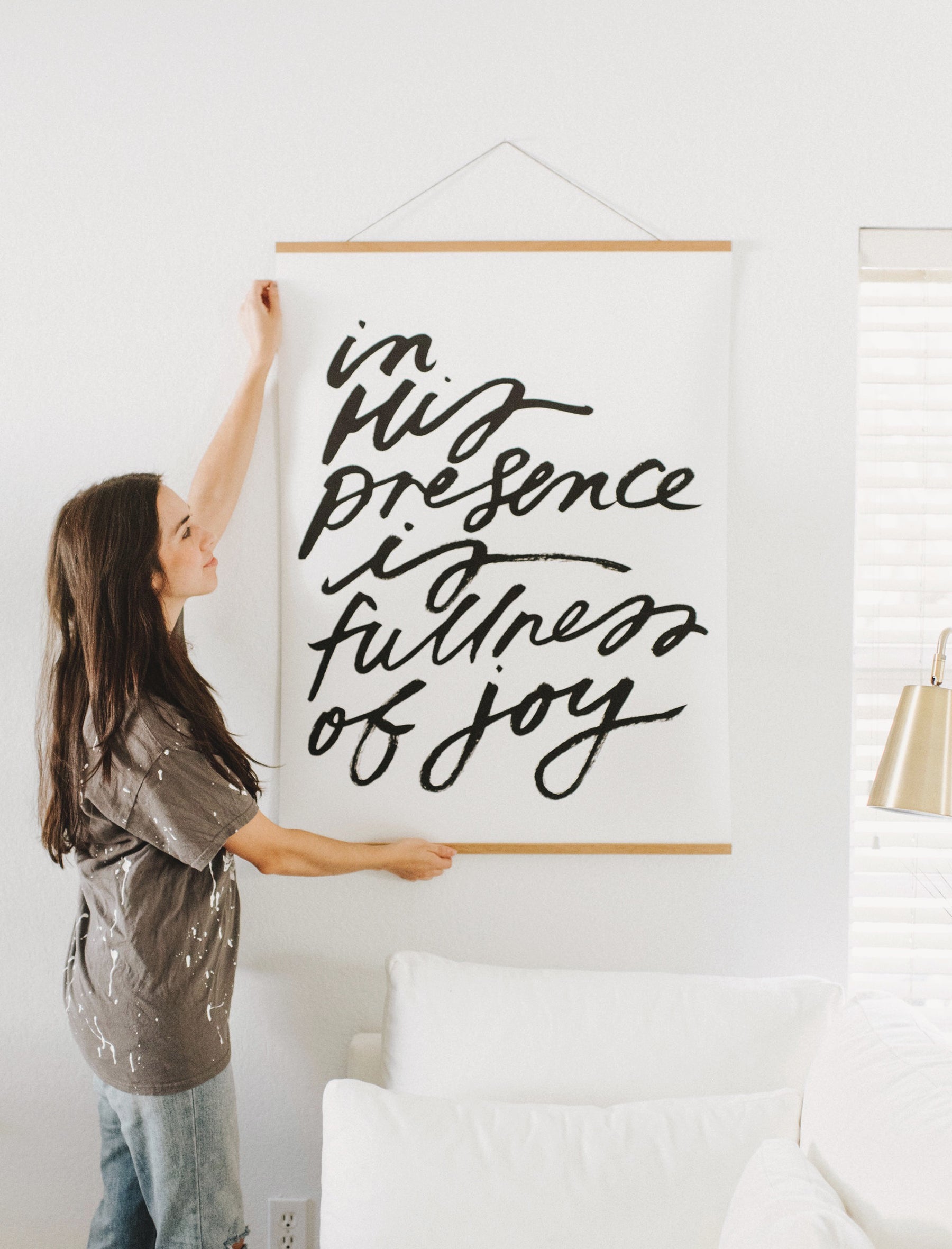 Large Poster: In His Presence