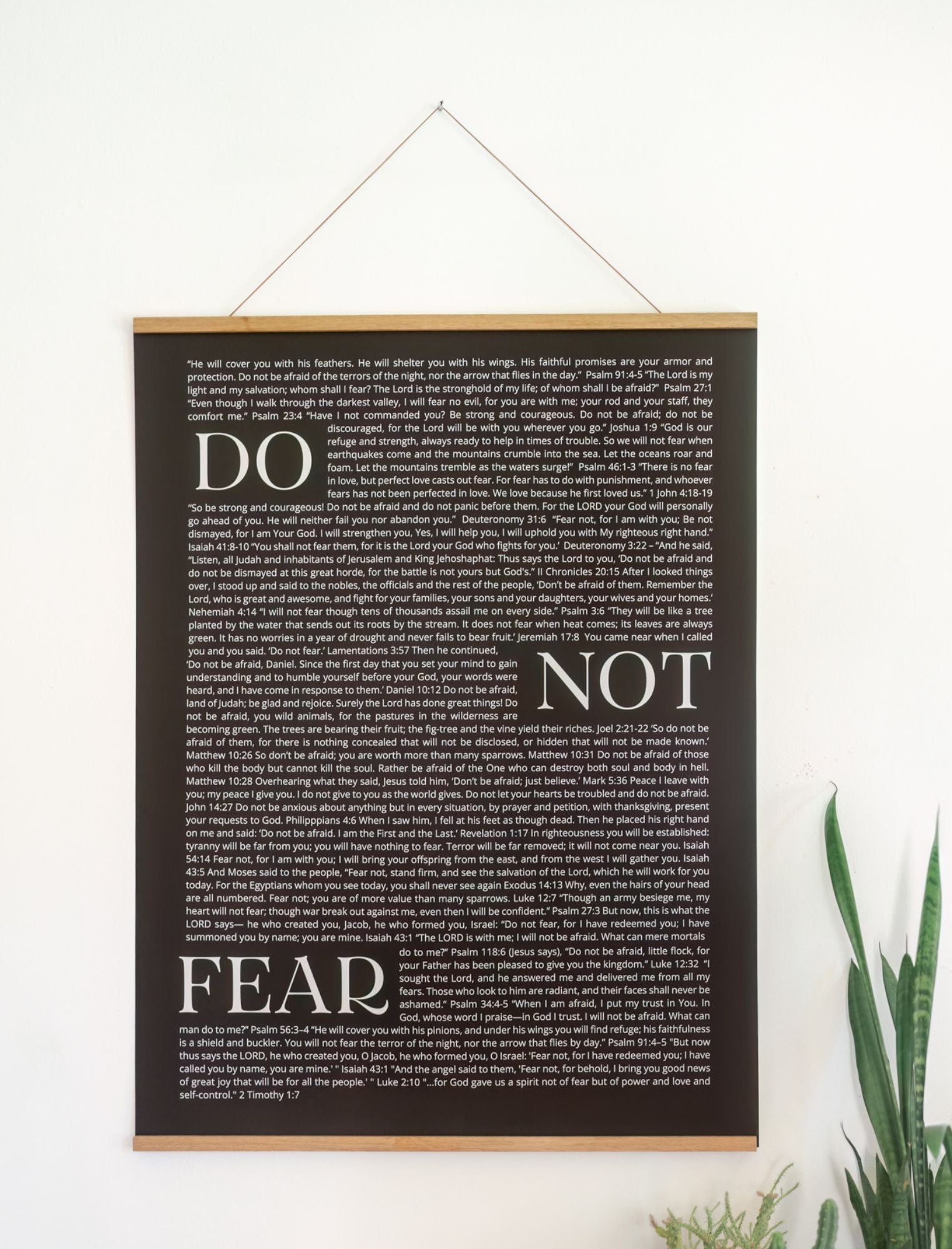 Large Poster: Do Not Fear