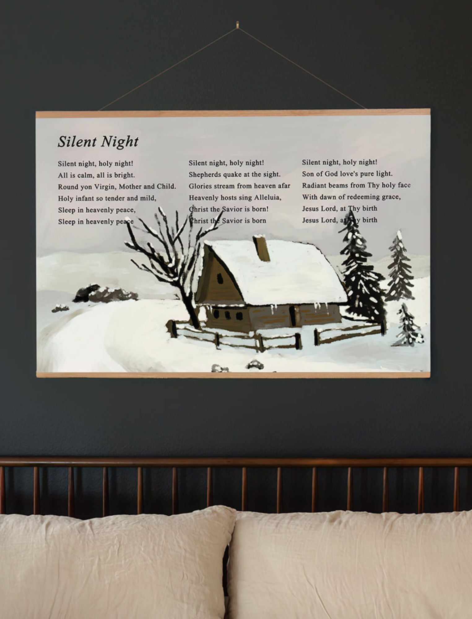 Horizontal Poster: Silent Night