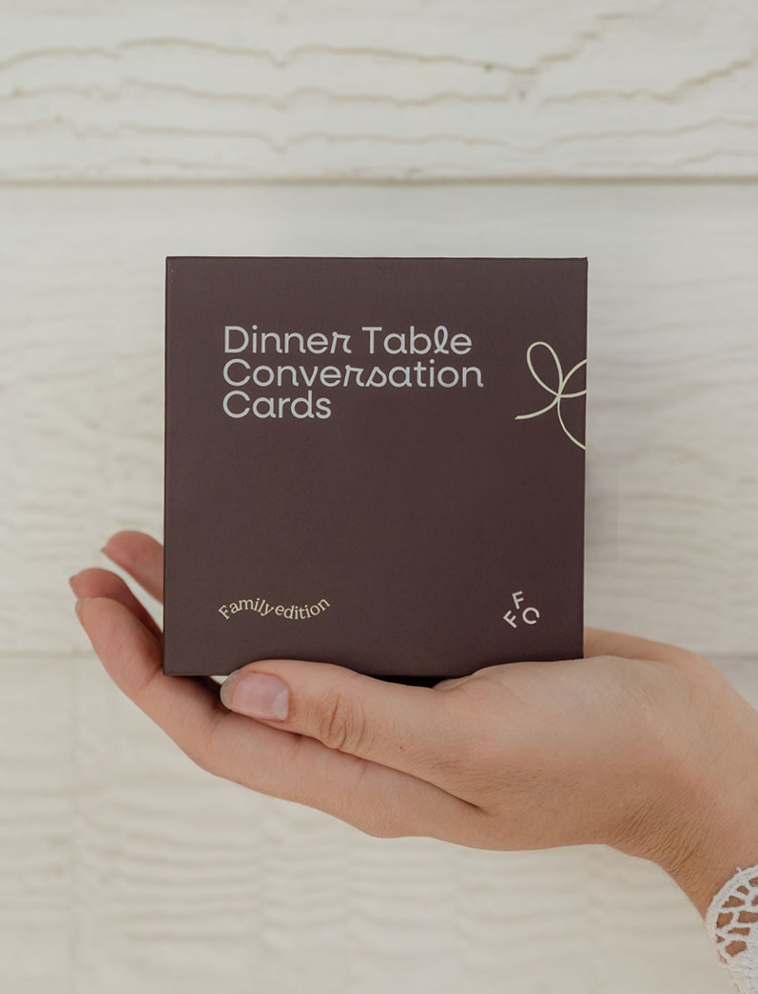 Dinner Table Conversation Cards: Family Edition