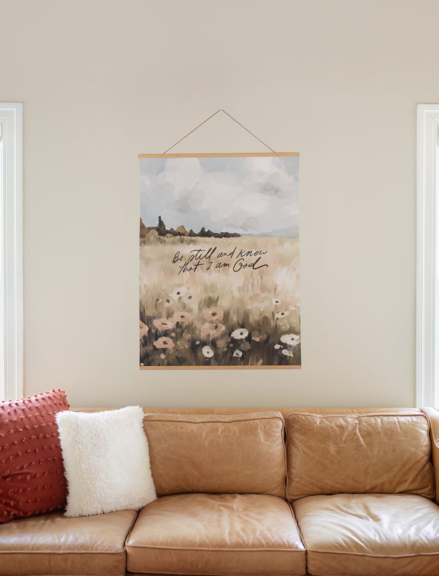 Large Poster: Be still and know