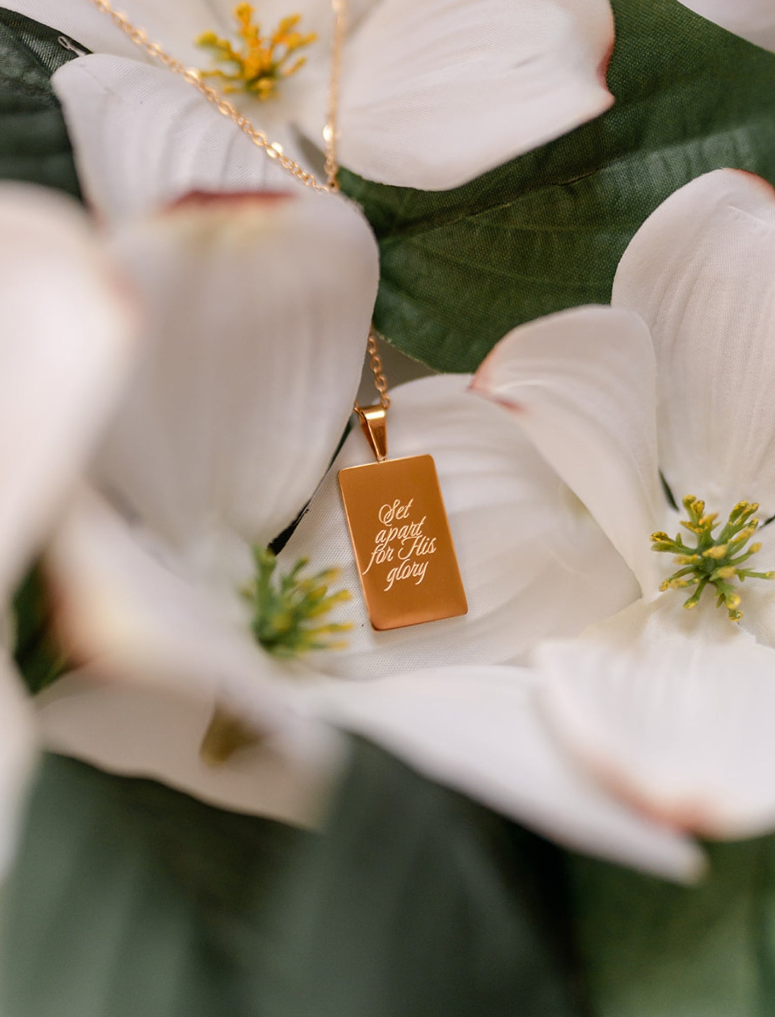 Necklace: Set apart for His glory