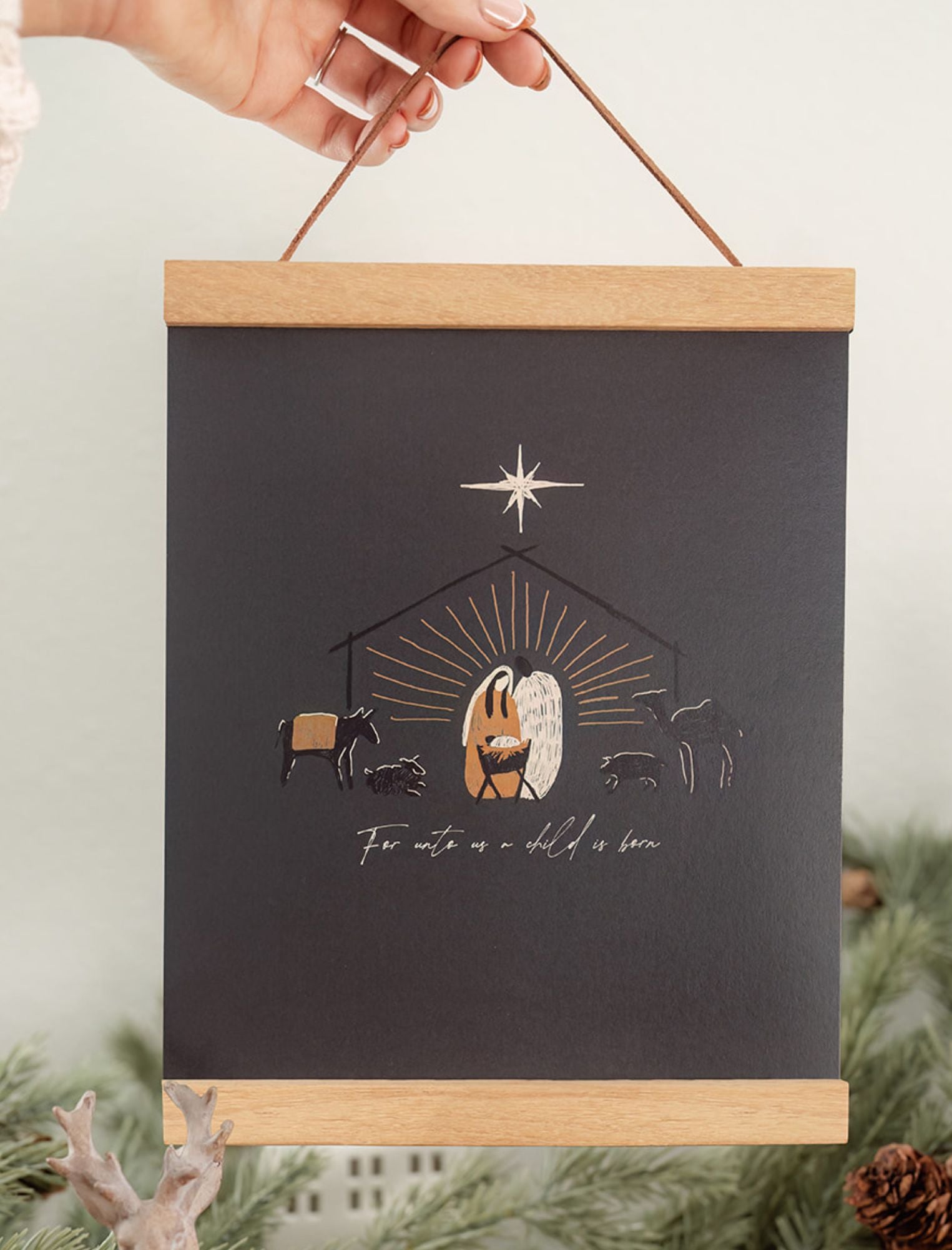 8x10 Nativity Scene