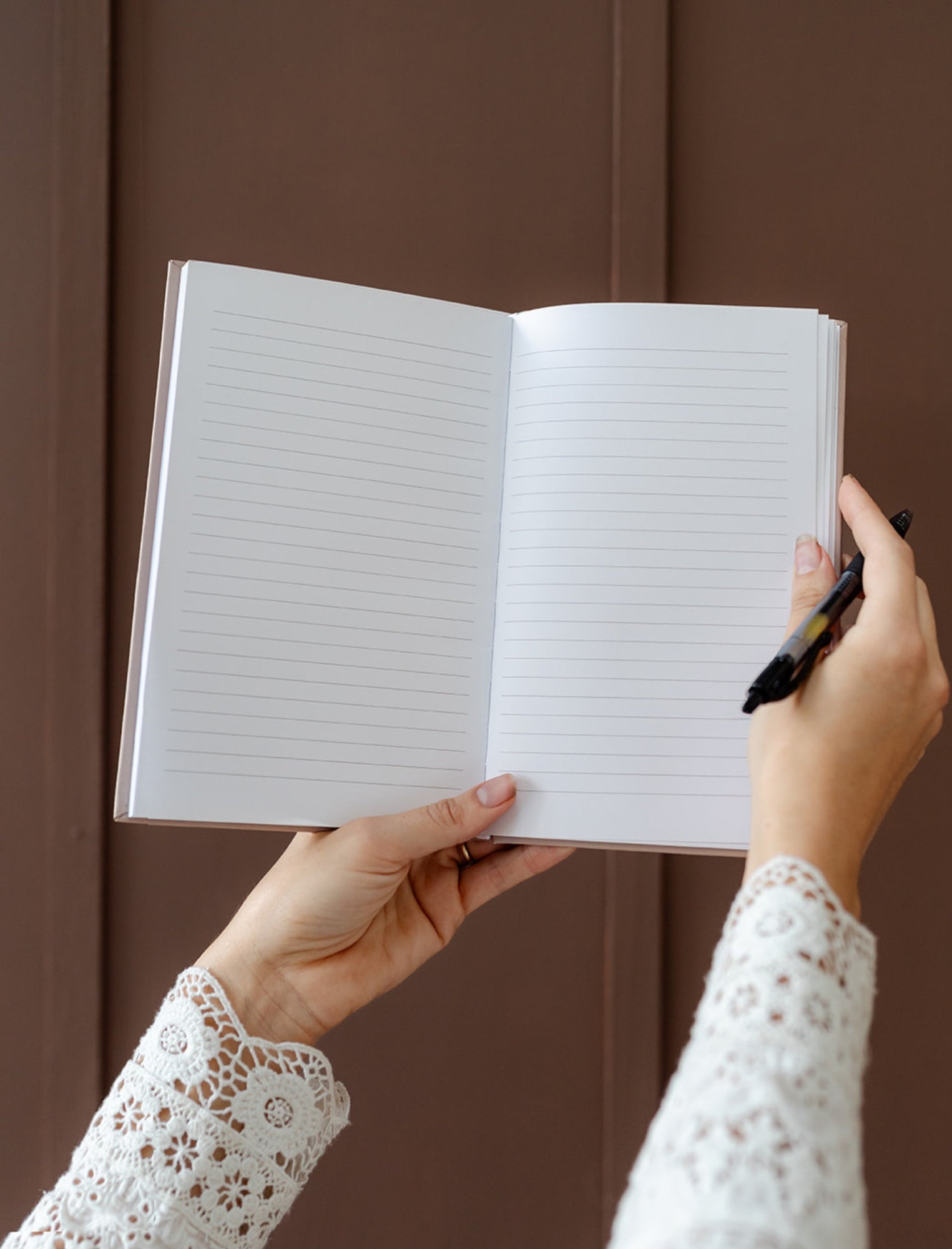 Hardcover Journal: If He dresses the lilies