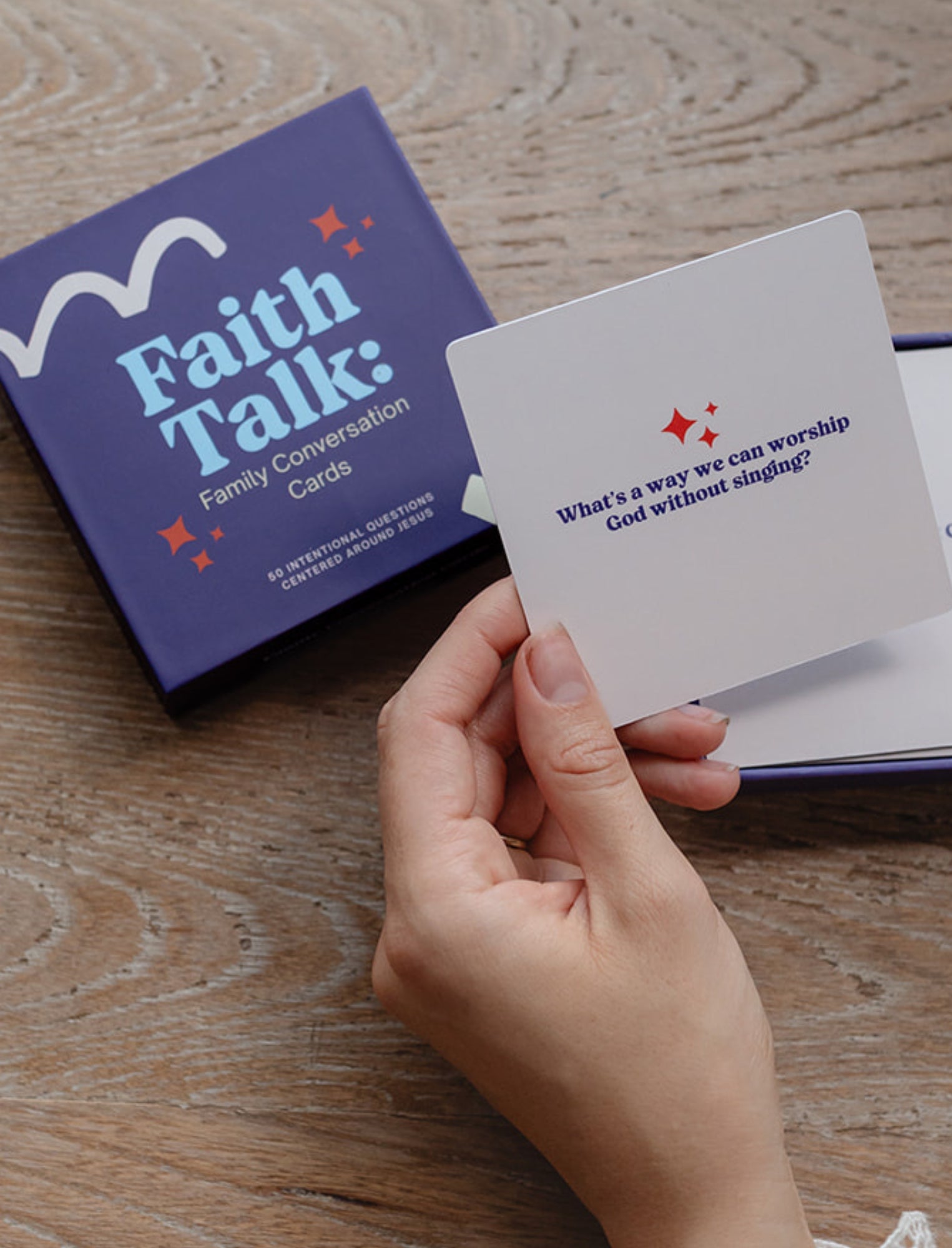 Faith Talk: Family Conversation Cards