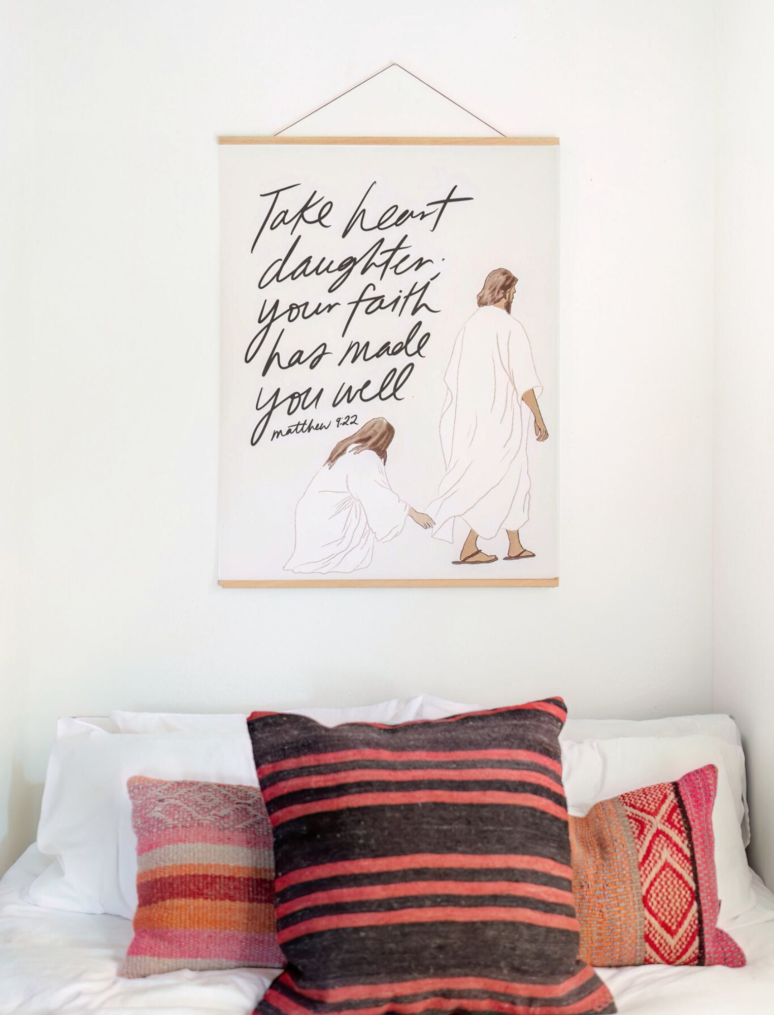 Large Poster: Your Faith has Made You Well