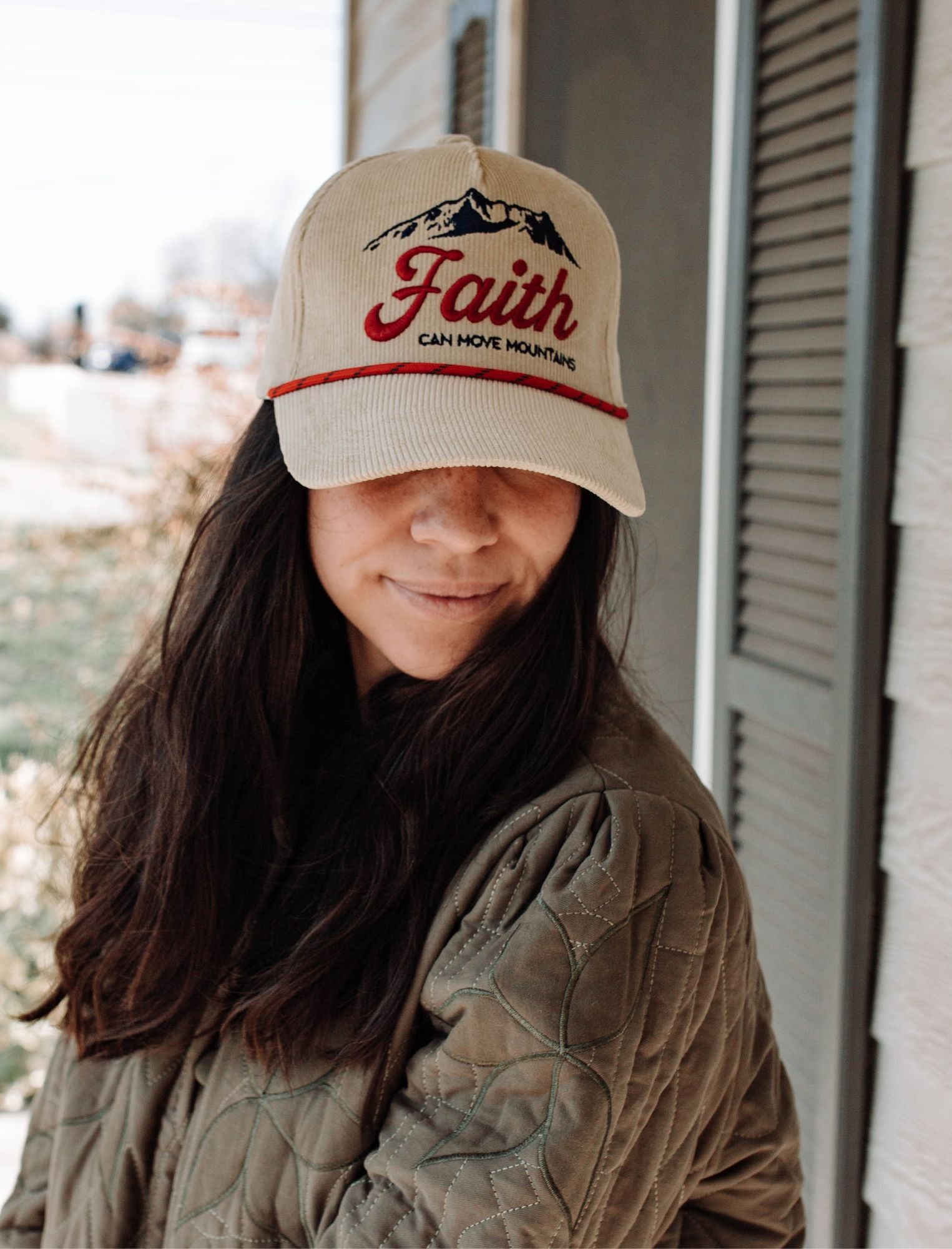 Hat: Faith Can Move Mountains