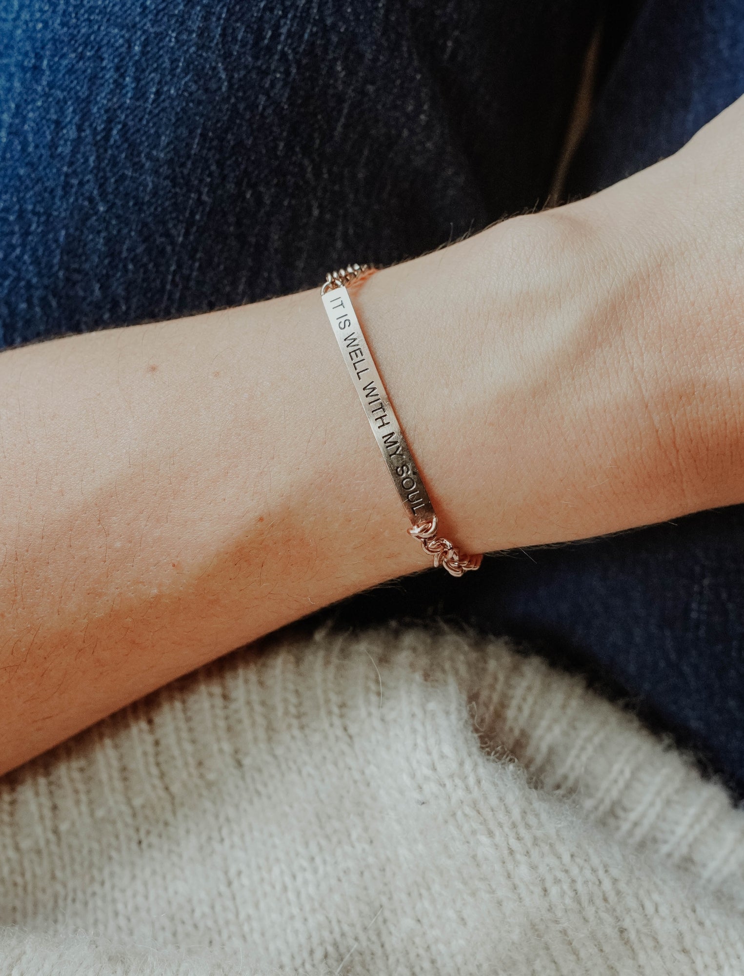 Bracelet: It is well with my soul