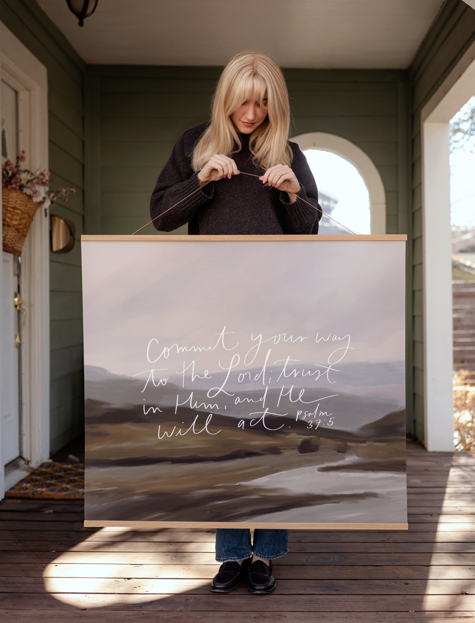 Large Poster: Commit Your Way