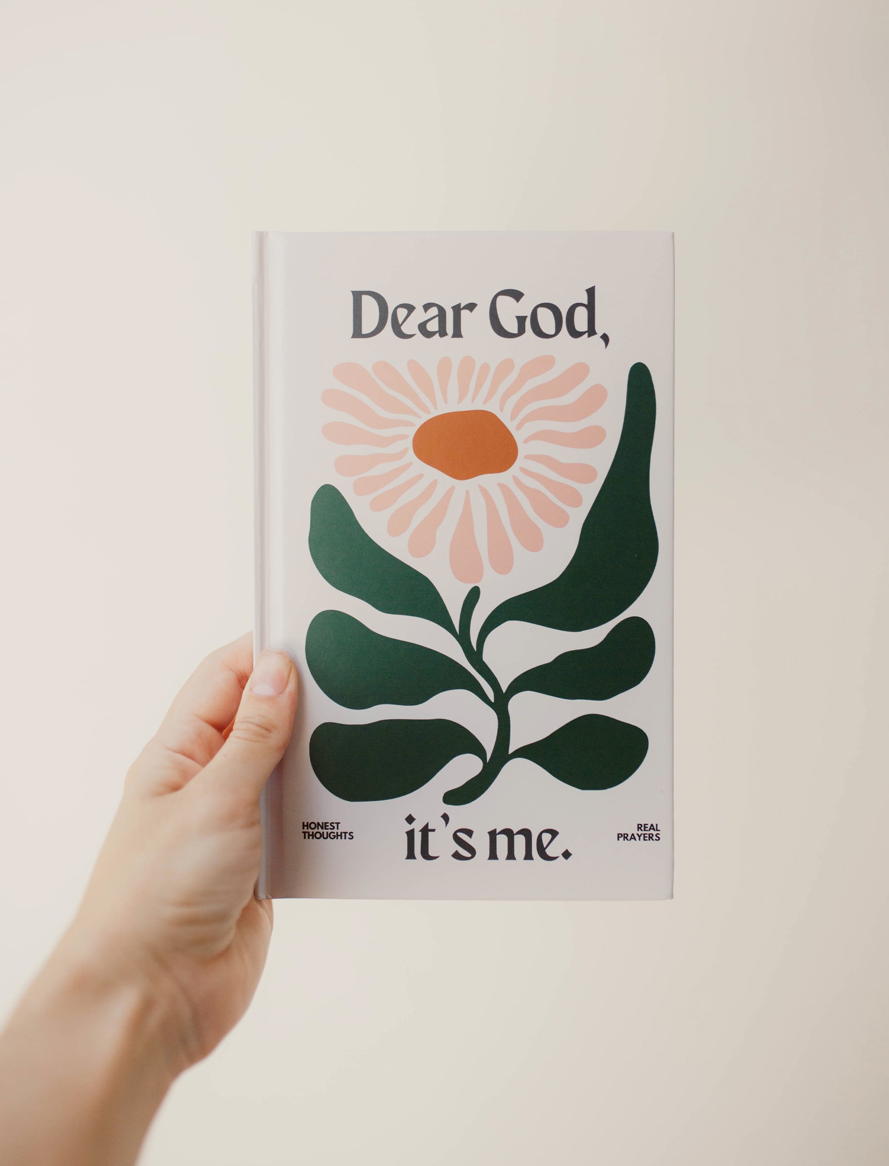 Hardcover Journal: Dear God it's me