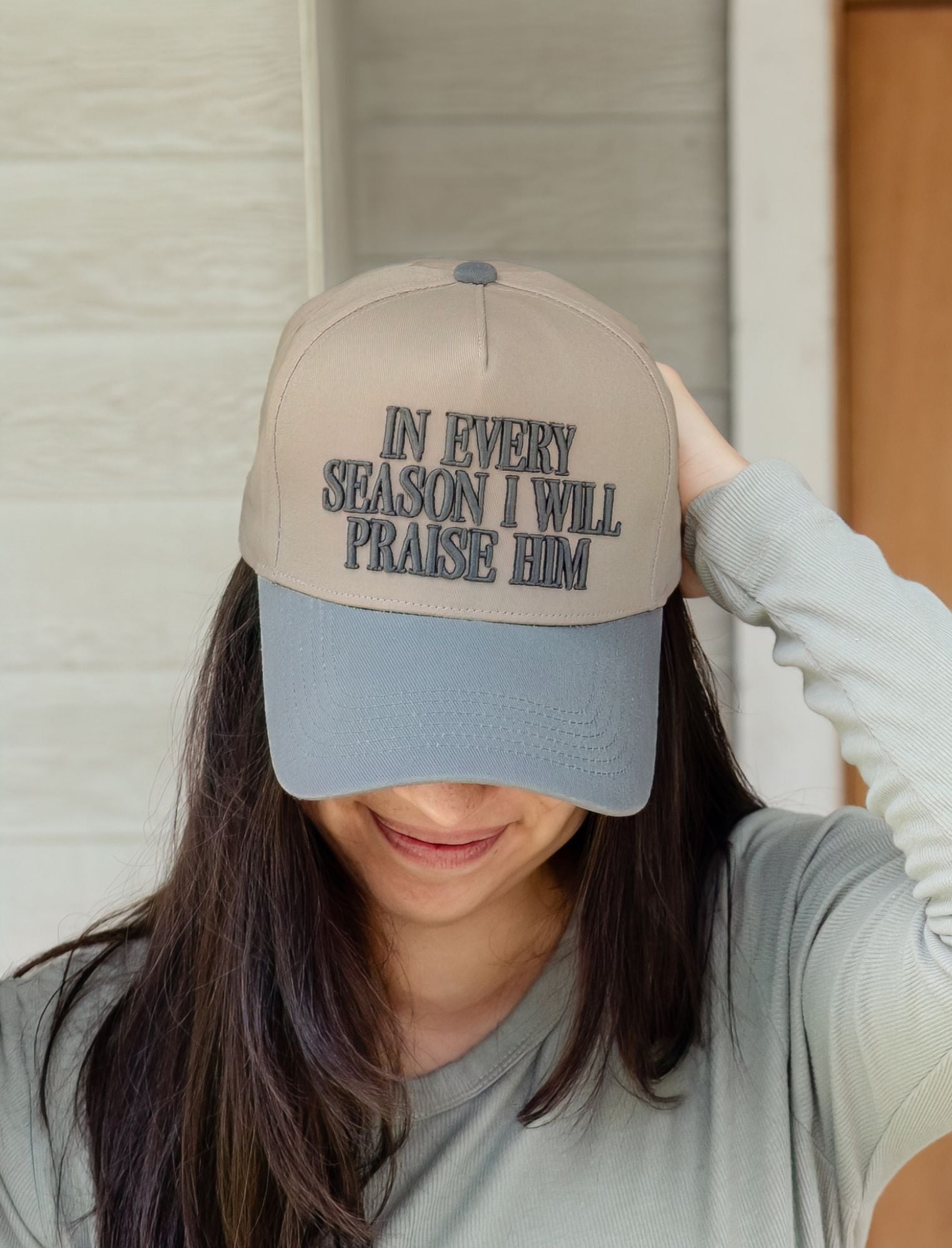 Hat: In every season I will praise Him