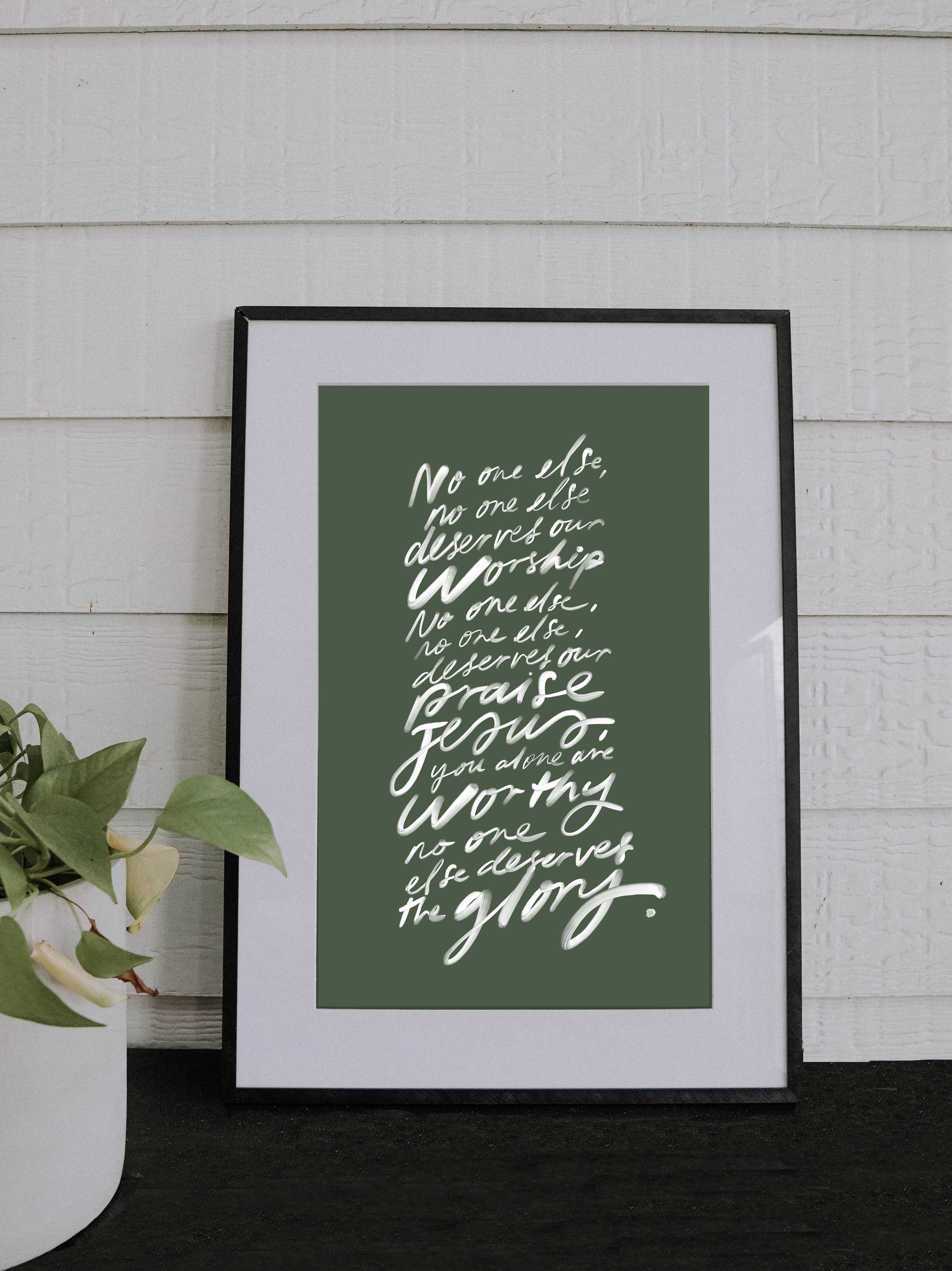 11x17 No One Else (Lindy Cofer Collab)