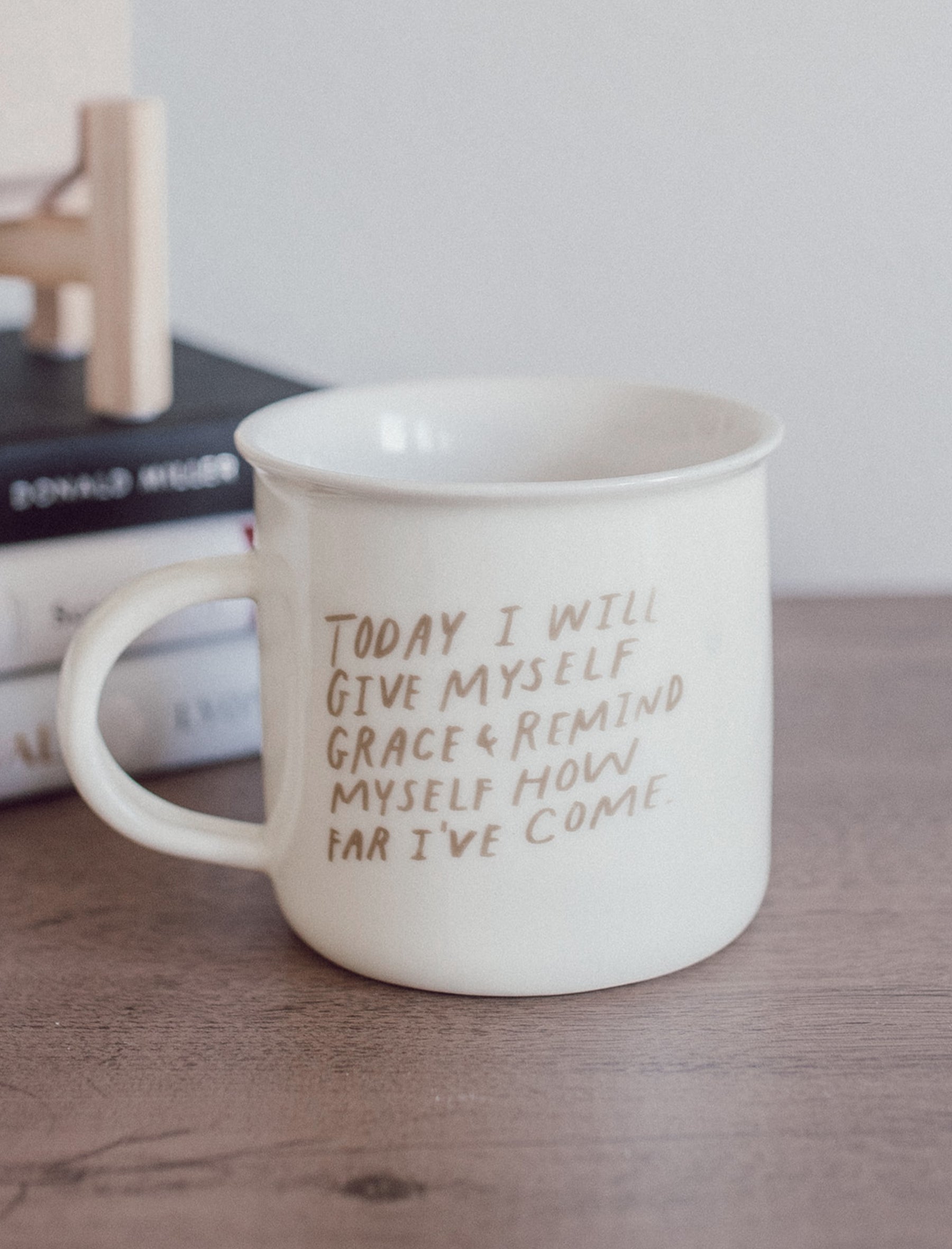 Mug: Today I will give myself grace