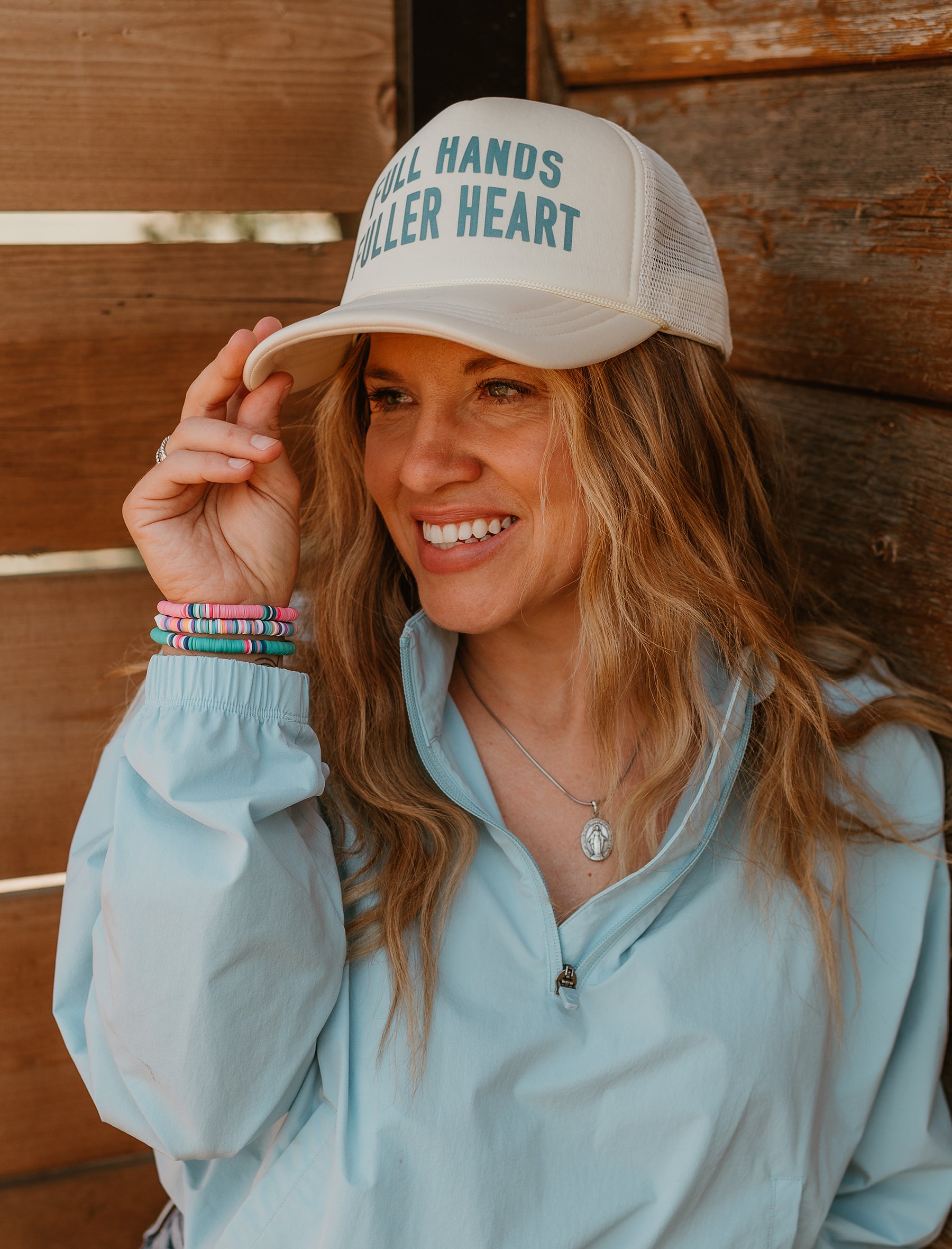 Hat: Full Hands Fuller Heart