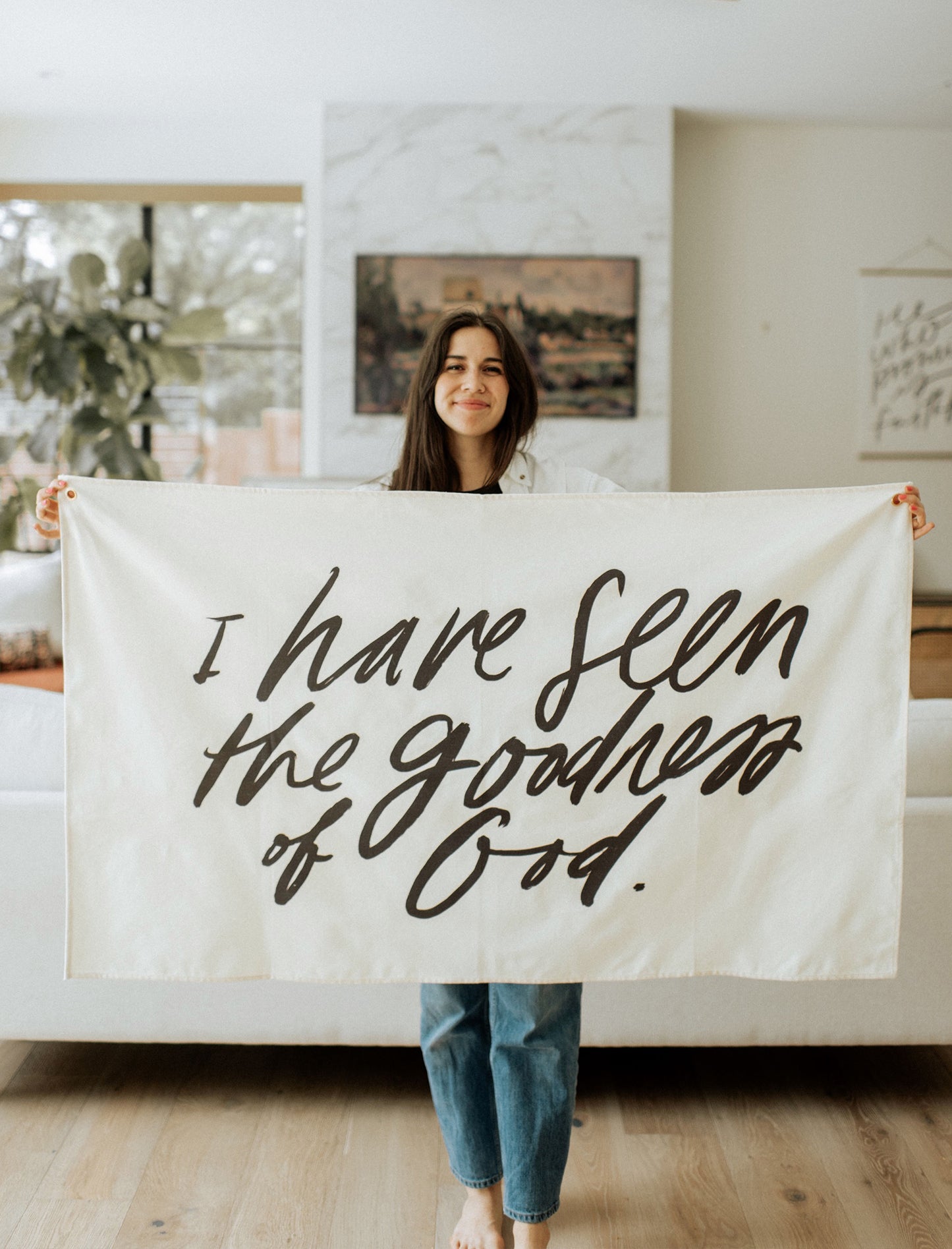 Large Canvas Banner: I have seen